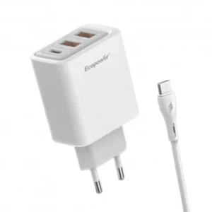CARGADOR ECOPOWER TC/2USB/USB-C
