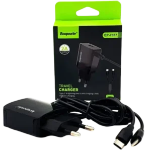 CARGADOR ECOPOWER EP-7053 TC/USB
