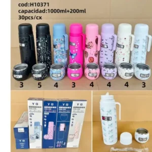 KIT TERMO MATE 3PZS DISEÑO 1L H10371