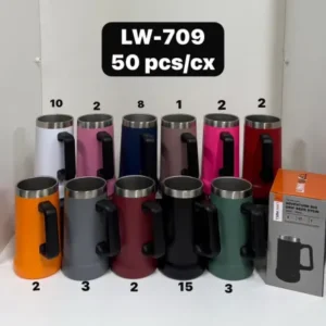 VASO CHOPPERA 0.7L COLORES