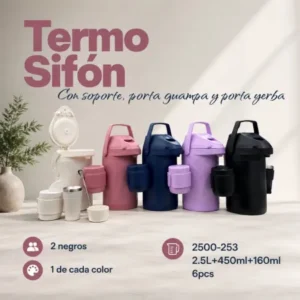 KIT TERMO 4PZS TERERE ZLZ 2.5L COLORES