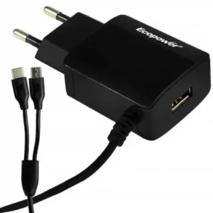 CARGADOR ECOPOWER EP-7068 DUAL TC/V8